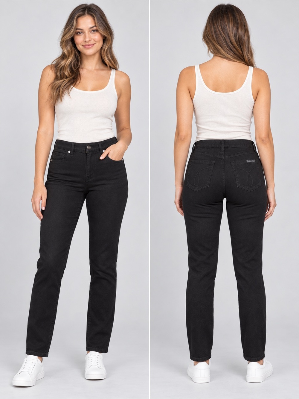 Calvin Klein Jeans Black Skinny Jeans Women's Size 31/12